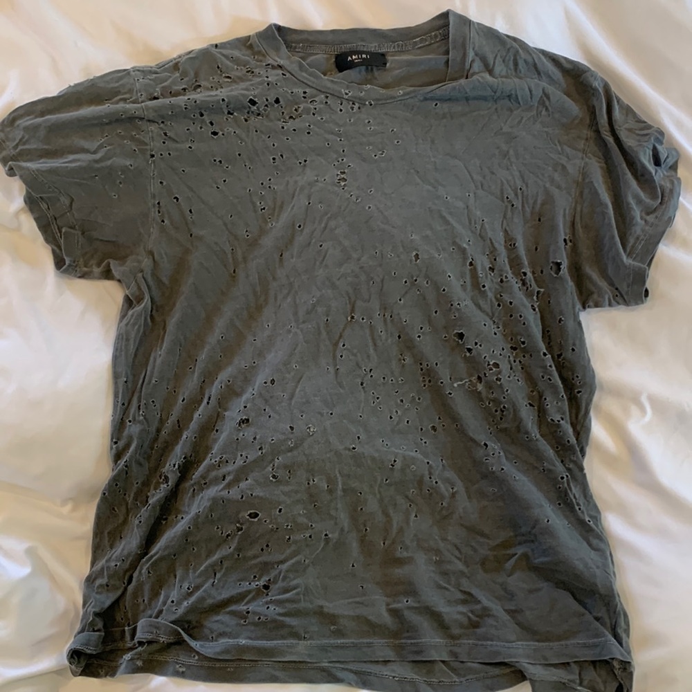 Amiri gray shirt